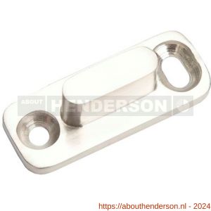 Henderson 101SS schuifdeurbeslag ondergeleider RVS voor houten deur - Y20300554 - afbeelding 1