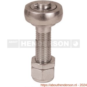 Henderson 104/13 schuifdeurbeslag Sterling 800-2000 bovengeleiderrol voor rail 13 - Y20300545 - afbeelding 1