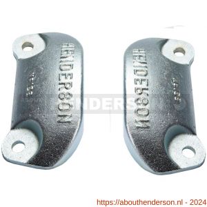 Henderson 128 schuifdeurbeslag middenstopgeleider model Schildpad - Y20301054 - afbeelding 1