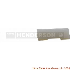 Henderson 131 schuifdeurbeslag Slipper bovenglijder kunststof wit - Y20301041 - afbeelding 1