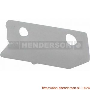 Henderson 132 schuifdeurbeslag Slipper ondergeleider kunststof wit - Y20300575 - afbeelding 1