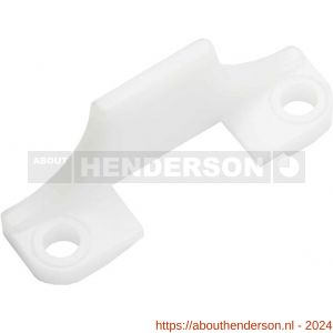 Henderson 24 schuifdeurbeslag Single Top-Double Top ondergeleider kunststof - Y20300577 - afbeelding 1