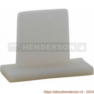 Henderson 25 schuifdeurbeslag Single Top-Double Top ondergeleiderverbinder kunststof - Y20300579 - afbeelding 1