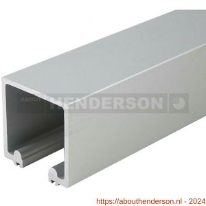 Henderson 250/2000 vouw- en schuifdeurbeslag Securefold-Solitaire bovenrail 2000 mm aluminium geanodiseerd - Y20300276 - afbeelding 1