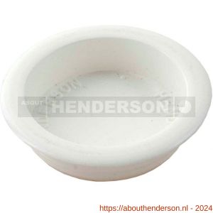 Henderson 26P schuifdeurbeslag inlaatkom kunststof wit - Y20300969 - afbeelding 1