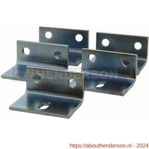 Henderson 281/5 schuifdeurbeslag 280-Husky raildrager wand staal set 5 stuks voor rail 280 - Y20301065 - afbeelding 1