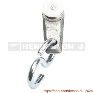 Henderson 288H schuifdeurbeslag 280-Husky hangrol met S-haak voor rail 280(A) - Y20301019 - afbeelding 1