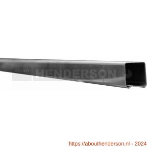 Henderson 290/2000RVS schuifdeurbeslag RVS 290 bovenrail RVS 2000 mm 150 kg - Y20300356 - afbeelding 1