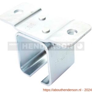 Henderson 3/301S schuifdeurbeslag 301(H) raildrager plafond open staal voor rail 301(H) - Y20300660 - afbeelding 1