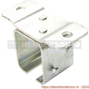 Henderson 3X/301S schuifdeurbeslag 301(H) raildrager plafond verbinding staal voor rail 301(H) - Y20300669 - afbeelding 1