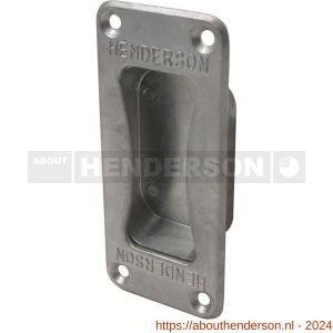 Henderson 414 schuifdeurbeslag inlaatkom enkel aluminium - Y20300971 - afbeelding 1