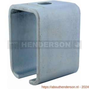 Henderson 4R/305SB schuifdeurbeslag 305 lasdrager plafond open staal voor rail 305 - Y20300679 - afbeelding 1