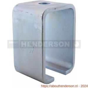 Henderson 4R/307SB schuifdeurbeslag 307 lasdrager plafond open staal voor rail 307 - Y20300683 - afbeelding 1