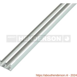 Henderson 512/3000 schuifdeurbeslag Zenith dubbele bovenrail 3000 mm aluminium EV1 - Y20300294 - afbeelding 1