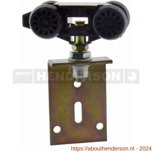 Henderson 53/280/18 schuifdeurbeslag 280-Husky hangrol voor 18 mm deur montage achterzijde - Y20301020 - afbeelding 1