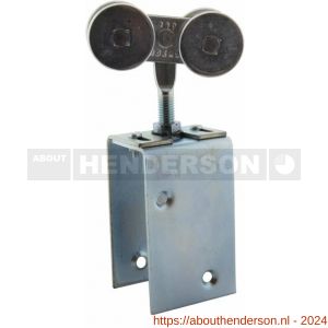 Henderson 53MV/S schuifdeurbeslag 290 hangrol met platen stalen body voor rail 290 - Y20300478 - afbeelding 1