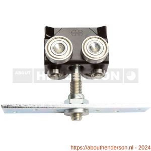 Henderson 556/57 schuifdeurbeslag Flexirol hangrol met vlakke plaat - Y20300486 - afbeelding 1