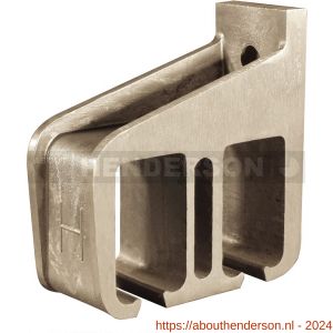 Henderson 5A/305 schuifdeurbeslag 305 raildrager wand dubbel open aluminium voor rail 305 - Y20300748 - afbeelding 1