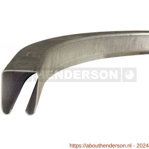 Henderson 600BH schuifdeurbeslag 301(H) bovenbocht R=581 mm 90 graden voor rail 301(H) - Y20300130 - afbeelding 1