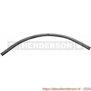 Henderson 601/100 schuifdeurbeslag ondergeleiding onderbocht 100 R=581 mm 90 graden voor rail 100 - Y20300133 - afbeelding 1