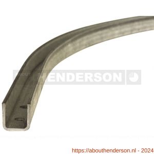 Henderson 601/89 schuifdeurbeslag ondergeleiding onderbocht 89 R=581 mm 90 graden voor rail 89 - Y20300134 - afbeelding 1