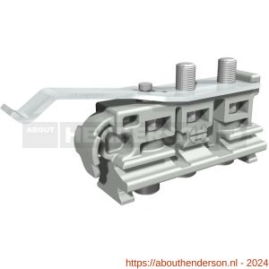 Henderson 601H schuifdeurbeslag 280-Husky Clipstop kunststof voor montage in rail 280(A) - Y20301057 - afbeelding 1