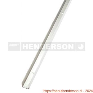 Henderson 89/2000RVS schuifdeurbeslag RVS ondergeleiderail RVS 2000 mm - Y20300396 - afbeelding 1