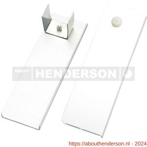 Henderson F136ECP schuifdeurbeslag Husky eindclip eindkap set links en rechts voor Klikkap F138 - Y20300062 - afbeelding 1