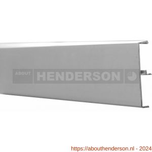 Henderson F138/2000 schuifdeurbeslag Husky afdek Klikkap aluminium EV1 smal 2000 mm - Y20300086 - afbeelding 1