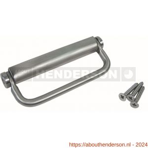 Henderson SF10S vouwdeurbeslag Securefold losse deurgreep hendel binnenvouwend satin - Y20300856 - afbeelding 1