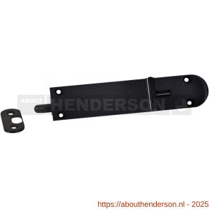 Henderson SF190ITB vouwdeurbeslag Securefold kantschuif binnen boven 190 mm zwart - Y20300019 - afbeelding 1