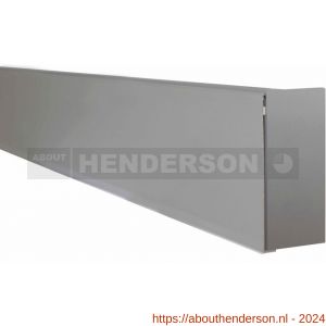 Henderson SIRFAS/25 schuifdeurbeslag Sirocco afdekkap geanodiseerd 2500 mm met eindkapjes - Y20300123 - afbeelding 1