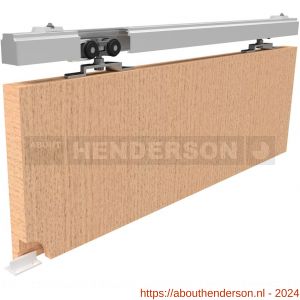 Henderson HP120/15A verpakte Husky Pro schuifdeurbeslag set 1500 mm aluminium geanodiseerd 120 kg - Y20301269 - afbeelding 1