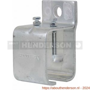 Henderson 1X/301S schuifdeurbeslag 301(H) verbindings raildrager wand staal voor rail 301(H) - Y20300654 - afbeelding 1