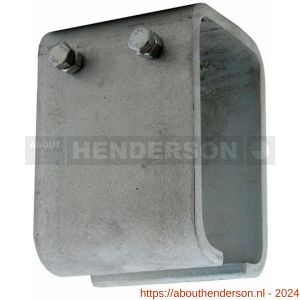 Henderson 4RX/305SB schuifdeurbeslag 305 lasdrager verbinding plafond staal voor rail 305 - Y20300692 - afbeelding 1