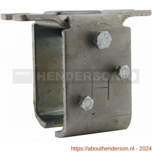 Henderson 4X/301S schuifdeurbeslag 301(H) verstelbare raildrager verbinding plafond staal voor rail 301(H) - Y20300695 - afbeelding 1