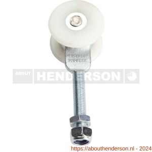 Henderson 56.5 A/N schuifdeurbeslag 301(H) hangrol met draadeind tweewielig voor rail 301(H) - Y20300491 - afbeelding 1