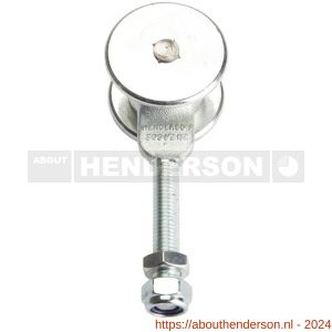 Henderson 56.5 A/S schuifdeurbeslag 301(H) hangrol met draadeind tweewielig voor rail 301(H) - Y20300490 - afbeelding 1