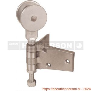 Henderson 62A/S vouwdeurbeslag Tangent 301(H) middenhangrol 55-70 kg - Y20300830 - afbeelding 1