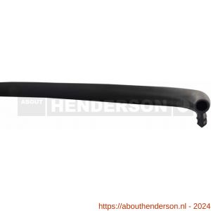 Henderson S0318 vouwdeurbeslag Securefold afdichtingsprofiel zwart S0318 per meter - Y20300854 - afbeelding 1