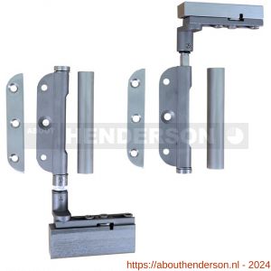 Henderson SFBR1S vouwdeurbeslag Securefold onderlopend speunset satin 80 kg - Y20301101 - afbeelding 1