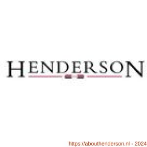 Henderson 25T/2000 schuifdeurbeslag Sienna hout RVS bovenrail buis 2000 mm met wandbeugels 120 kg C1 - Y20300349 - afbeelding 2