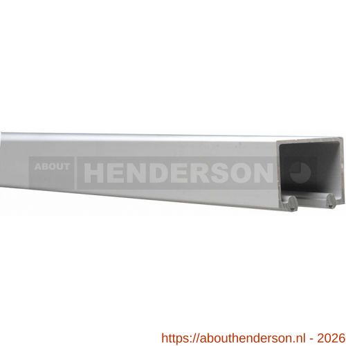 Henderson 180/5000 schuifdeurbeslag Soltaire bovenrail 5000 mm aluminium geanodiseerd 180 kg - Y20300264 - afbeelding 1