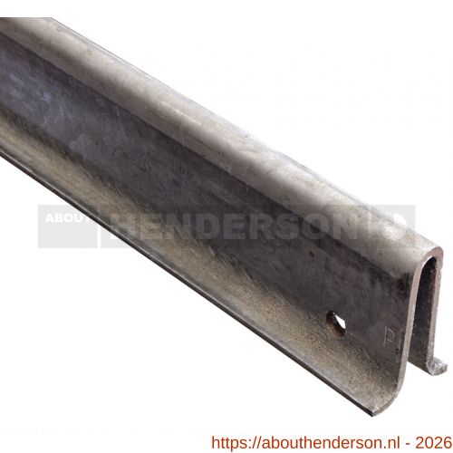 Henderson 298/3000 schuifdeurbeslag Sterling 350-800-2000 onder profielrail 3000 mm verzinkt staal - Y20300230 - afbeelding 1
