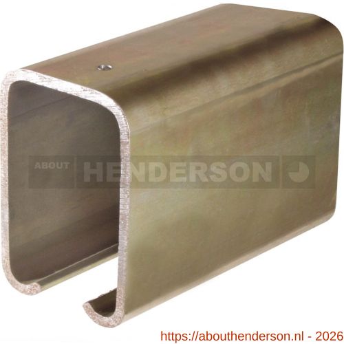 Henderson 307/4000 schuifdeurbeslag 307 bovenrail staal 4000 mm 2000 kg - Y20300343 - afbeelding 1