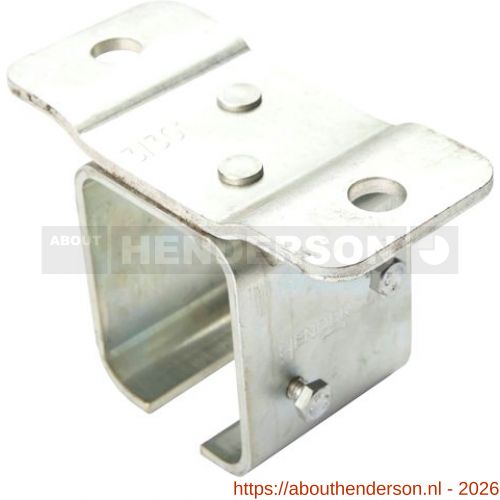 Henderson 3X/301S schuifdeurbeslag 301(H) raildrager plafond verbinding staal voor rail 301(H) - Y20300669 - afbeelding 1