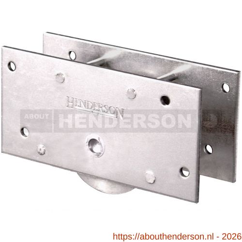 Henderson 5 schuifdeurbeslag onderrol Sterling 225 voor houten deuren 225 kg - Y20300784 - afbeelding 1
