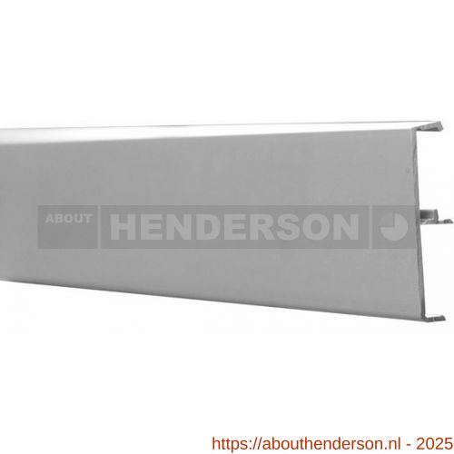 Henderson F138/3000 schuifdeurbeslag Husky afdek Klikkap aluminium EV1 smal 3000 mm - Y20300087 - afbeelding 1
