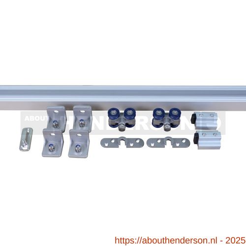 Henderson S120/20ANI verpakte schuifdeurbeslag set Soltaire De Luxe 2000 mm 120 kg - Y20301097 - afbeelding 1